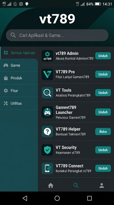 vt789 – Pusat Akses Aplikasi Populer & Kanal Uji di Indonesia